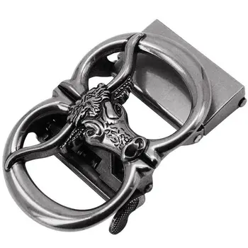 

Automatic Buckle Belt Buckle Vintage Metal Dress Accessories for Men