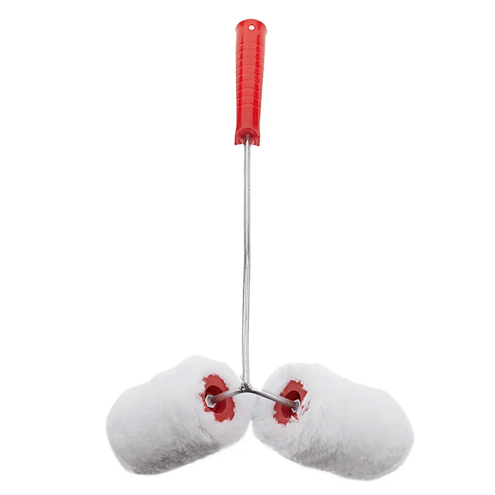 

Double Sided Durable Paint Roller Household DIY Cylindrical Wall Decoration Painting Brush Replacement Home Construction Tool