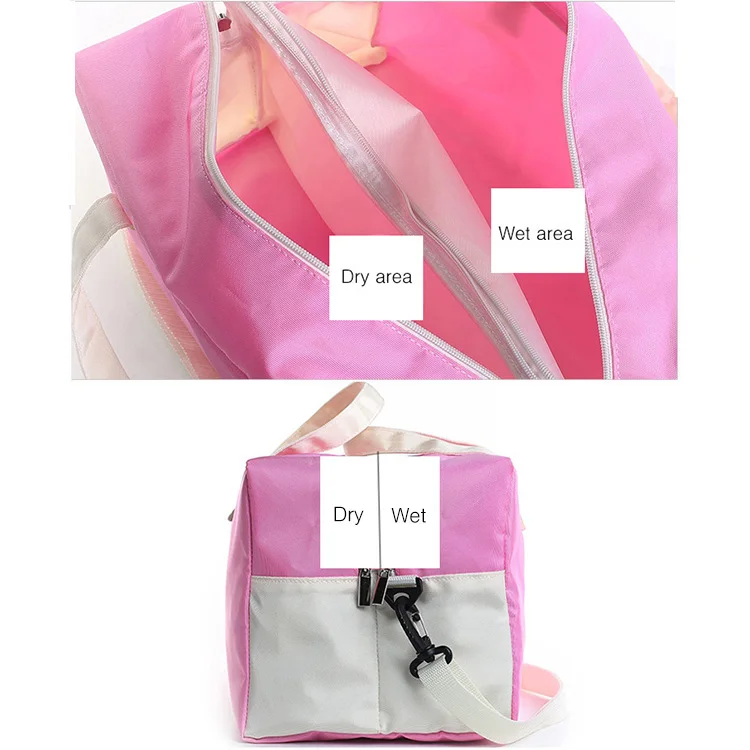 High Quality Oxford Sport Bag Large Women's Travel Bag Organizer Big Sports Bags Hand Luggage Organizer Fitness Gym Weekend Bag
