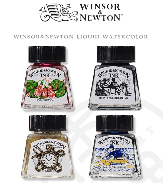 Winsor & Newton Drawing Ink Black Indian Ink 030 