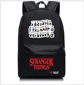 

Stranger Things Backpack School Bags Fashion New Pattern Students Boys Girls Rucksack Men Women Laptop Travel Knapsack
