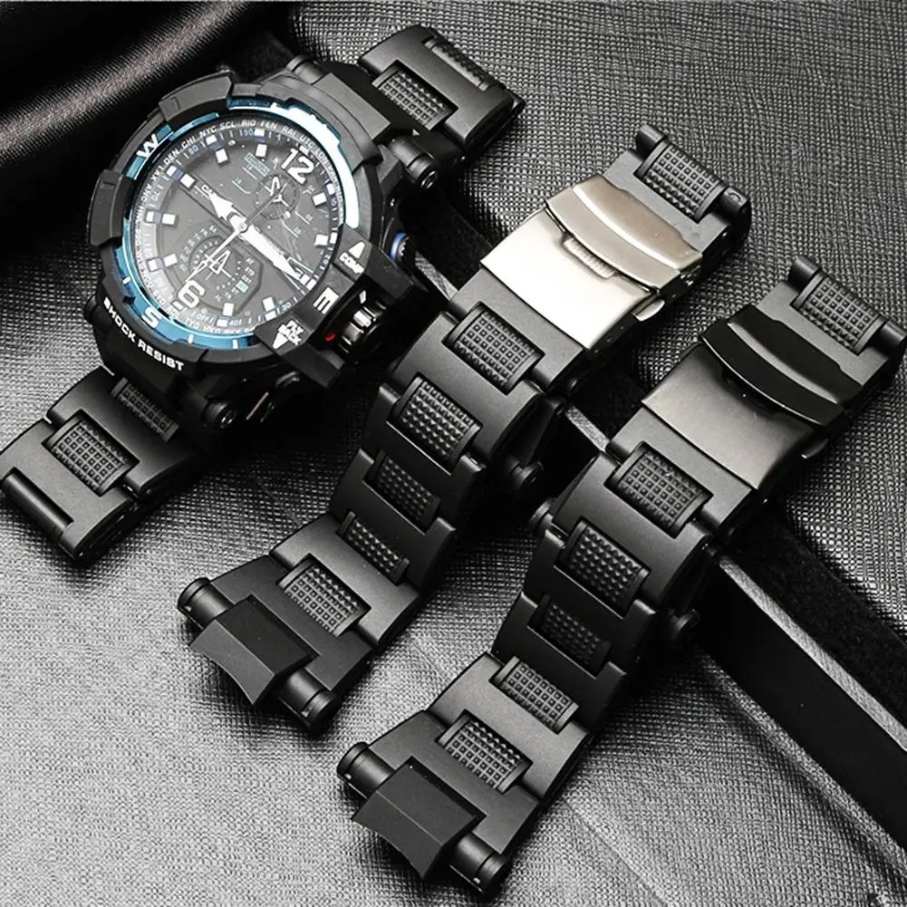 Новый ремешок для часов из нержавеющей стали сменный высокого качества Casio G SHOCK