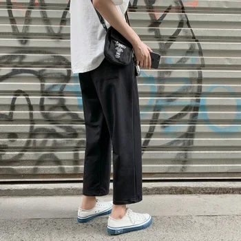 

Women Waist Pants Casual Chffion length Capris Trouser 2020 NEW Women Clothing Pencil Pants