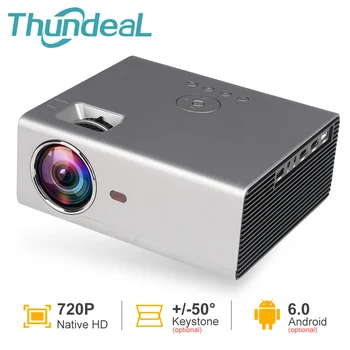 

ThundeaL RD825 Mini Projector 1280 x 720P Android WiFi Multi Screen LED Beamer Portable 3D Home Theater Support 1080P Projector