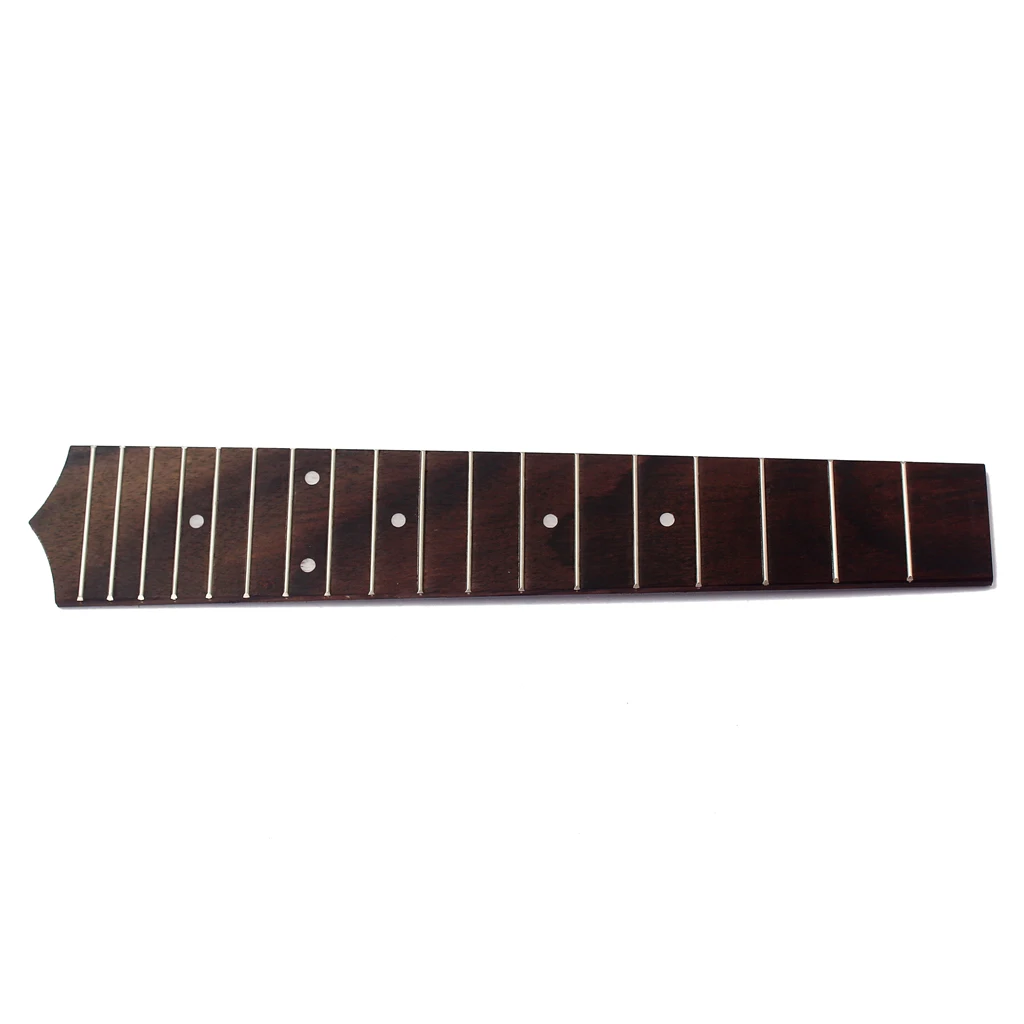 

Concert Ukulele Rosewood 18 Fret Fretboard For 4 String Hawaii Guitar Parts