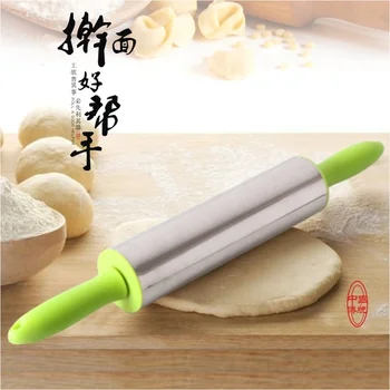 

Adjustable Rolling Pin Baking Boards For Rolling Flower Patern Pin Roller Rock Rolling Pastry Baking Mat Plates CVD600S 2