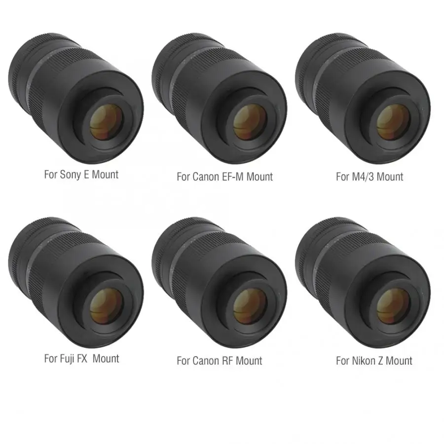 7 ремесленников 60 мм F2.8 объектив APS-C линзы ручной фокусировки макро объектив для sony для Canon для Fuji для камер Nikon аксессуары новые