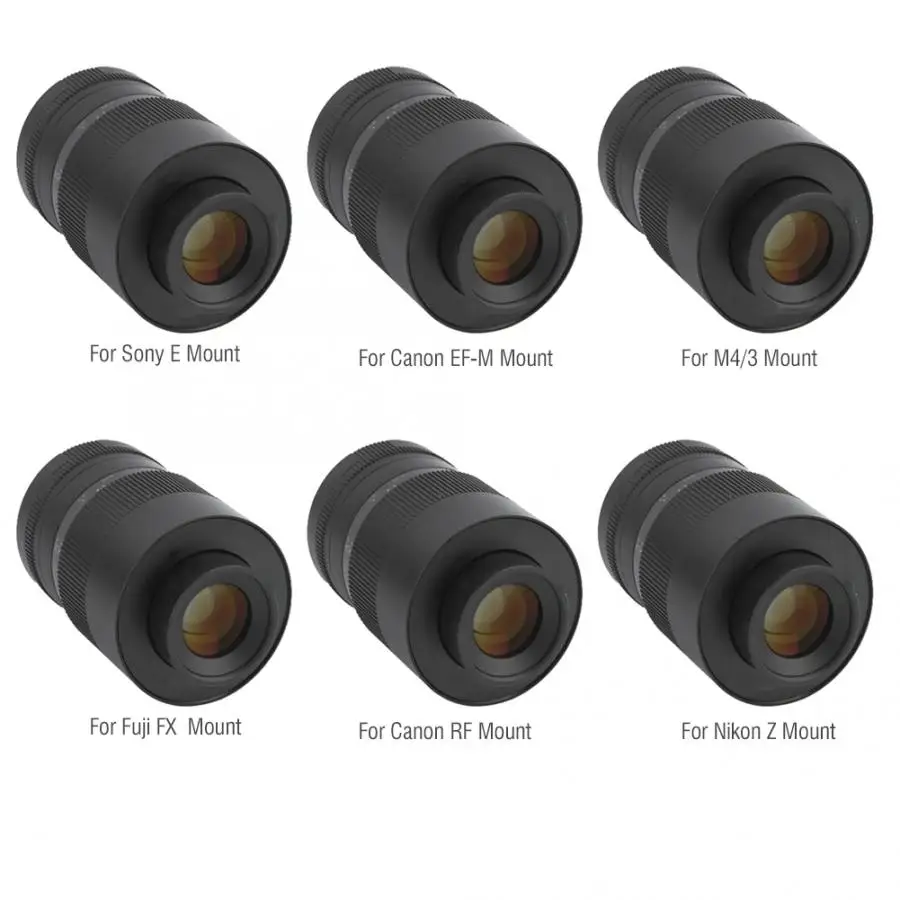 7artisans 60mm F2.8 Macro Manual Focus M4//3 Mount Lens