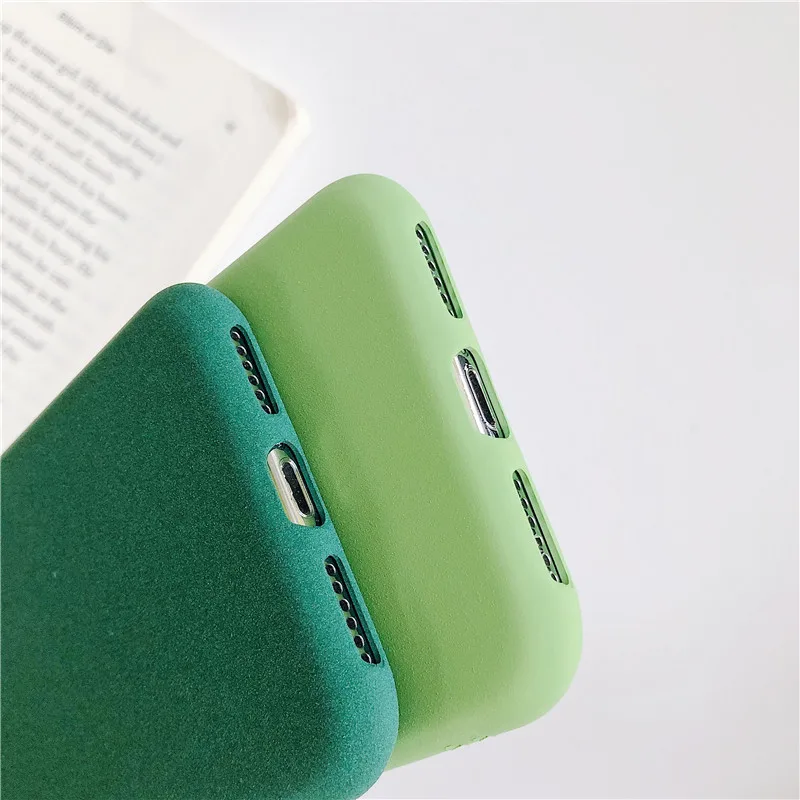 Матовый однотонный чехол для телефона для Xiaomi Redmi Note mi 7 8 8SE 9 9SE 9T CC9 CC9E Lite K20 Мягкий силиконовый чехол из ТПУ