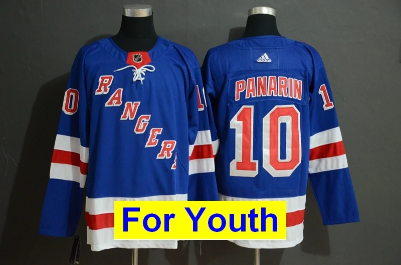 Детский Молодежный Нью-Йорк артеми Panarin Henrik Lundqvist Mika Zibanejad коврики Zuccarello Ryan McDonagh трикотажные изделия - Цвет: as photo