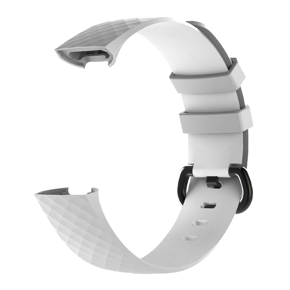 14 цветов 5,5/7,1/8,7 дюймов спортивный ремешок для fit bit Charge 3 Charge3 Мягкий ТПУ Смарт часы ремешок браслет