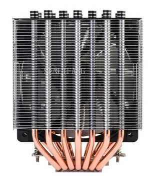 

Free shipping SE-207 CPU cooler 7 heat pipe double tower double fan side blower radiator All metal multi platform buckle