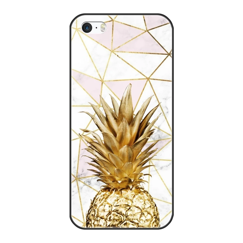 lever Bevestigen aan magnifiek Yellow Pineapple Pink Fruit Aesthetic Back Cover For Iphone 4 4s 5 5c 5s Se  Soft Silicone Phone Case For Iphone 4 5 S Case - Mobile Phone Cases &  Covers - AliExpress