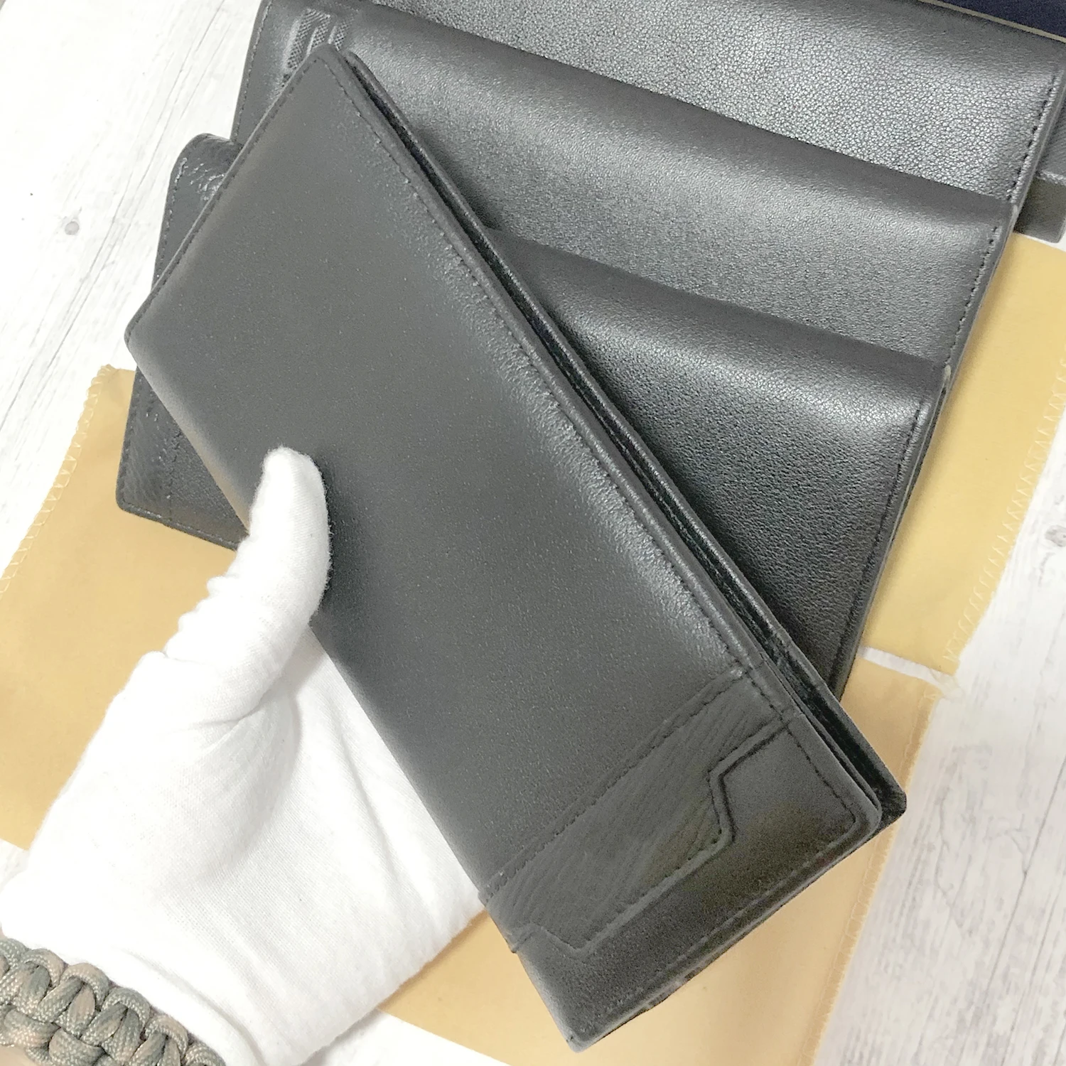 Luxury Men's Long Wallet MB Purses Genuine Leather  Designer Wallet  MHB09