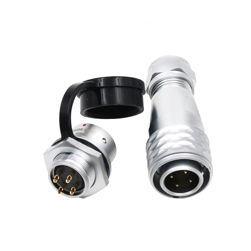 M16 2Pin 3Pin 4 5-контактный промышленный круглый Быстрый простой в установке Разъем