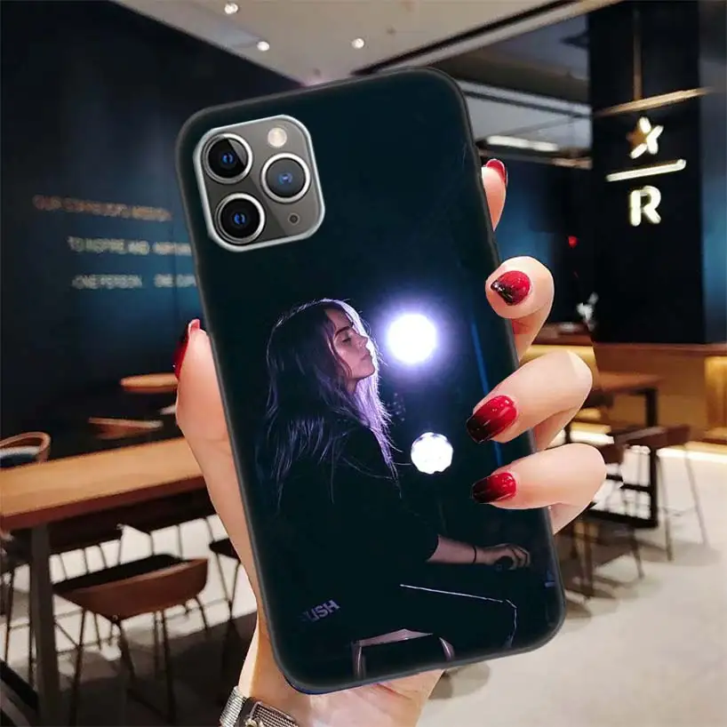 Where Do We Go Billie Macio Black Case for Apple iPhone 11 Pro XR 7 8 4