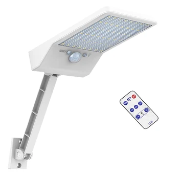

48 led new 800 LM Solar Light PIR Motion Sensor Security Street wall desk lamp with remote control for dec spot flood bul