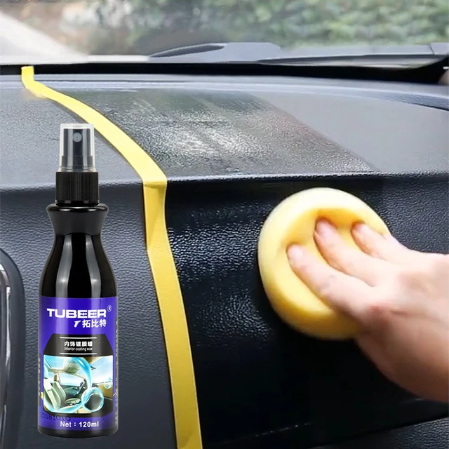 Spray de restauration plastique intérieur pour siège de voiture, épilation  à la cire, polissage, nettoyage automatique, détails, Agent de réparation  de pièces en plastique - AliExpress