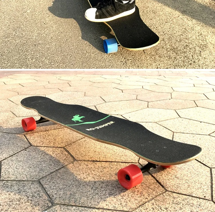 SOURCE Skateboard Four Wheel Skateboard Double Snubby Brush Street Board Maple Board Adult Children Profession Scooter Manufactu