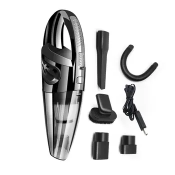 

USB Portable Car Vacuum Cleaner Wireless Wet And Dry Dual Use Vacuum Cleaner For Auto Clean 120W 12V Handheld