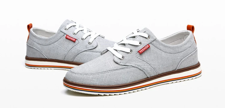 

men 2019 new large size 39-48 breathable casual men shoes lace canvas shoes luxury brand men's shoes designer China cheap shoes