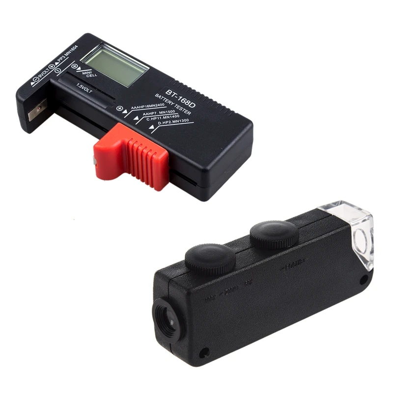 Тестер для аккумуляторов 9 в 1 5 В и AA AAA Cell с 60X до 100X Zoom LED Miniscope | Инструменты