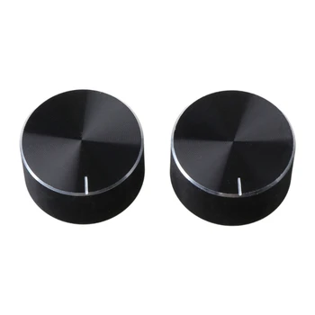 

2Pcs 25x13mm D Axis Rotary Potentiometer Knob Encoder Volume Control For Speaker Amplifier HiFi