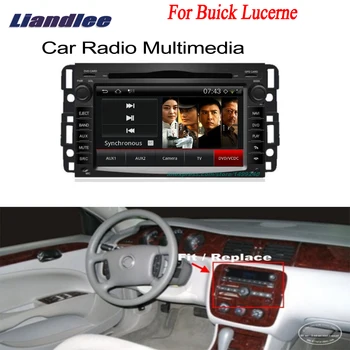 شراءLiandlee 2 الدين سيارة أندرويد راديو لتحديد المواقع ل بويك لوسيرن 2006 ~ 2011 نافي الملاحة خرائط CD مشغل ديفيدي الصوت التلفزيون HD شاشة وسائل الإعلام OBD2