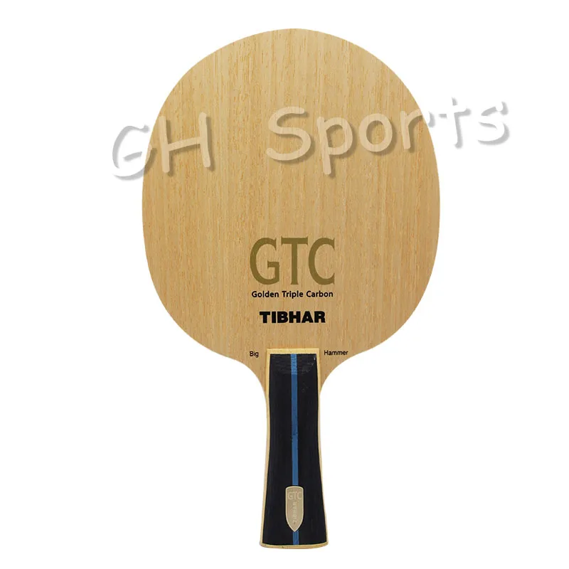 TIBHAR GTC большой молот(золотой тройной углерод, 8+ 3 слоя) ракетка для настольного тенниса лезвие ракетка для Пинг-Понга Летучая Мышь