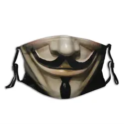 Remember , Remember , The 5Th Of November Face Mask With Filter V For Vendetta Movie Film Cult Movie Vengeance Think Guy Fawkes