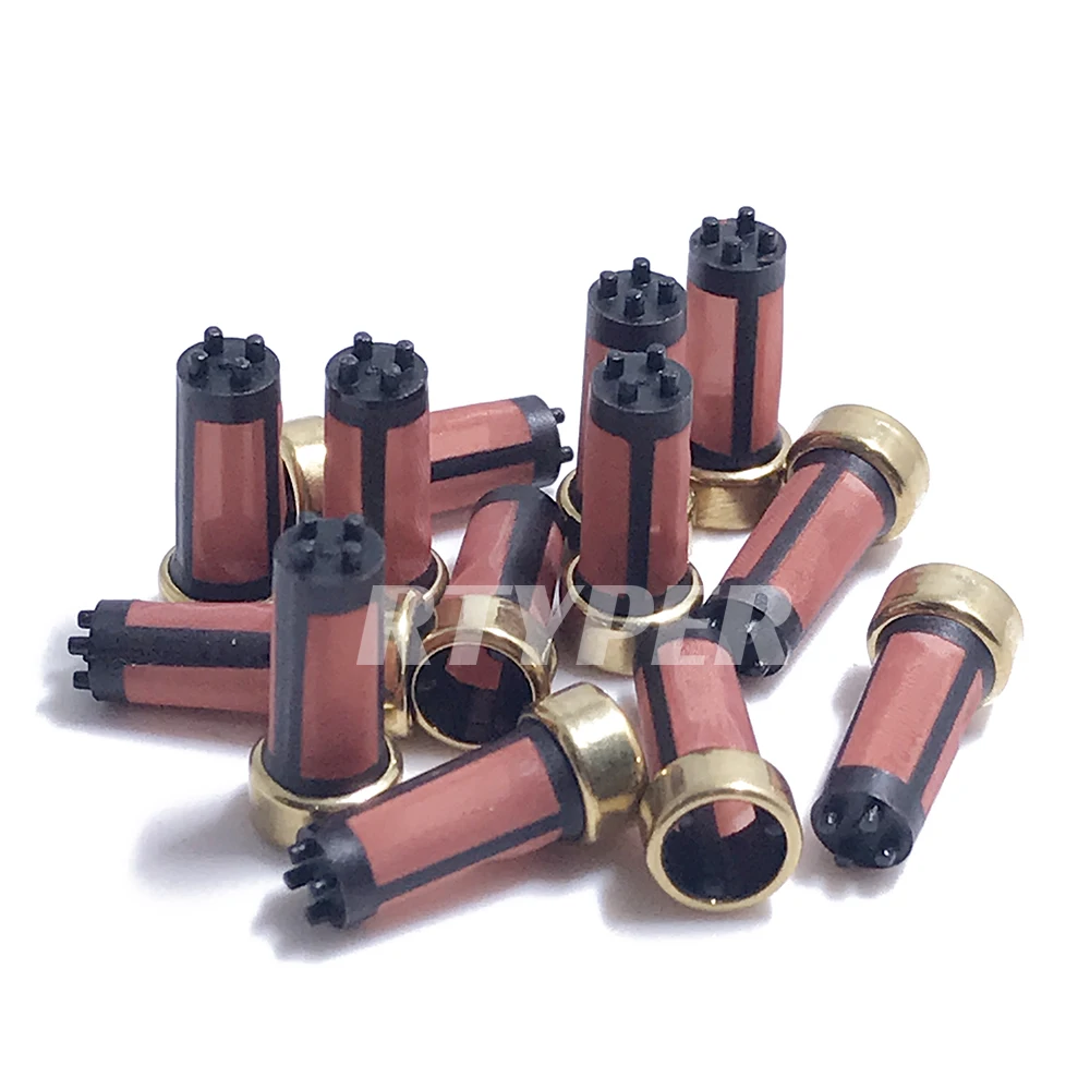 Fuel Injector Repair Kit Micro Filter MD619962 0280150415 11003 100 PCS for Nissan Pathfinder Mitsubishi 3.5L