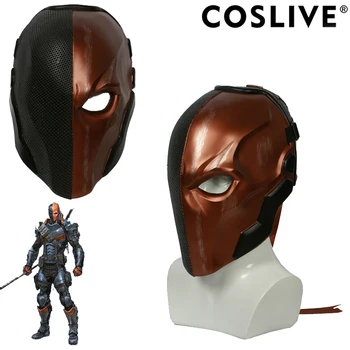 

Coslive Batman: Arkham Knight Game Cosplay Deathstroke Resin Mask Full Head Helmet Halloween & Masquerade For Adults