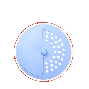 

Kitchen Sink Plug Toilet Sewer Deodorant Rotary Floor Drain Deodorant Cover Wash Basin Plug Leak Stopper Polished Iron P77