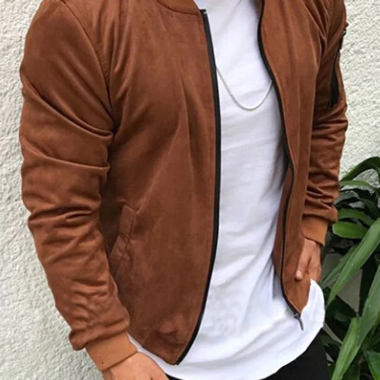 Autumn Men Jacket Jaqueta Casual Men's Jackets Casaco Masculino Solid Slim Outwear Male Coat Veste Homme Zipper Warm Clothes
