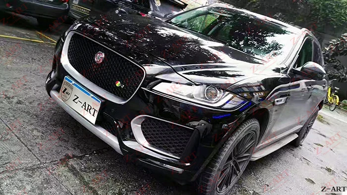 Z-ART 3,0 спортивный передний бампер для нормального Jaguar F-PACE- facelift PP body kit для Jaguar F-Pace retrofit передний бампер
