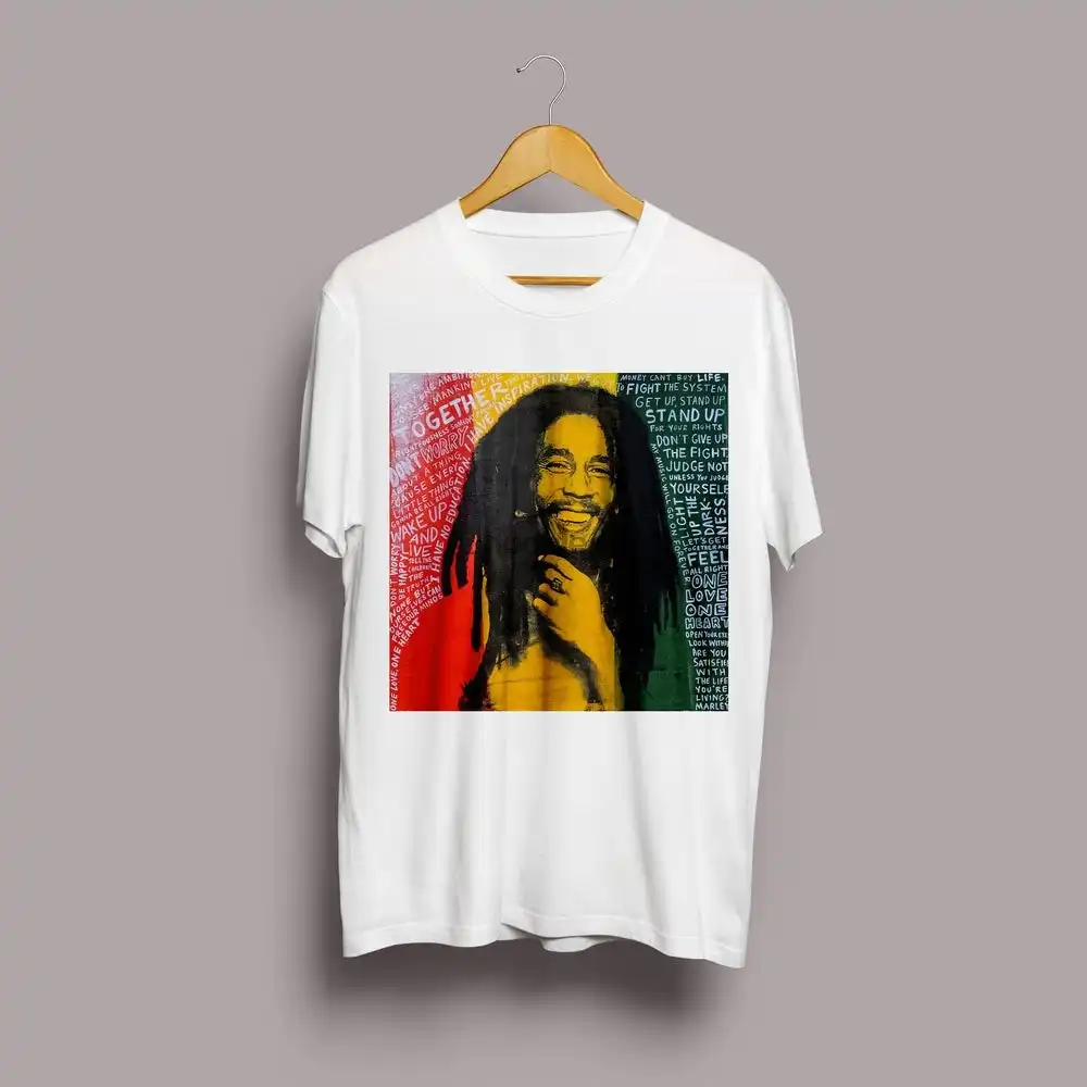 Bob Marley 1 Retro Pop Art T shirt New 