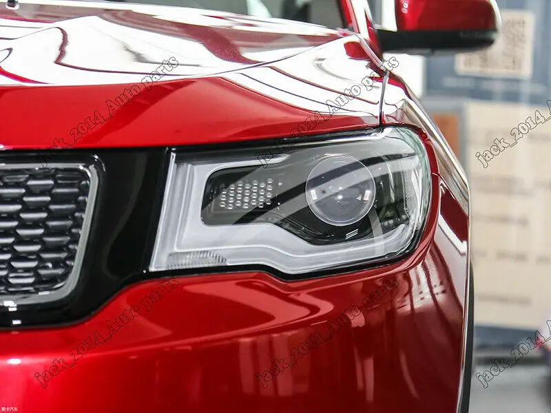 Левый и правый передний комплект крышки lensheadlight для Jeep Compass