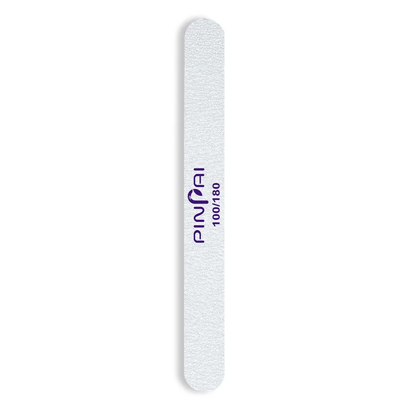 Oval PinPai 100/180 г. Набор пилок для ногтей для маникюра, педикюра, буферный блок для маникюра, Типсы для дизайна ногтей, УФ-гель, полировальная пилка, двусторонний набор инструментов для ногтей - Цвет: Oval