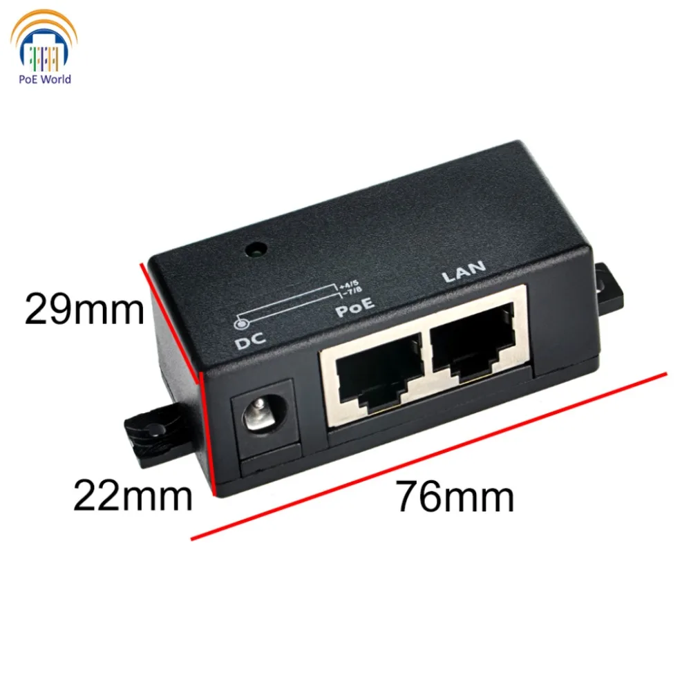 5-1 Port poe injector-100mbs