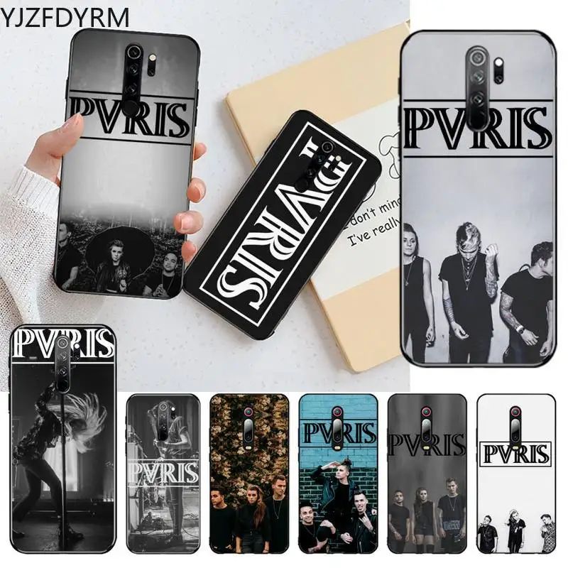

YJZFDYRM Pvris Band Phone Case for Redmi Note 9 8 8T 8A 7 6 6A Go Pro Max Redmi 9 K20 K30 Pro