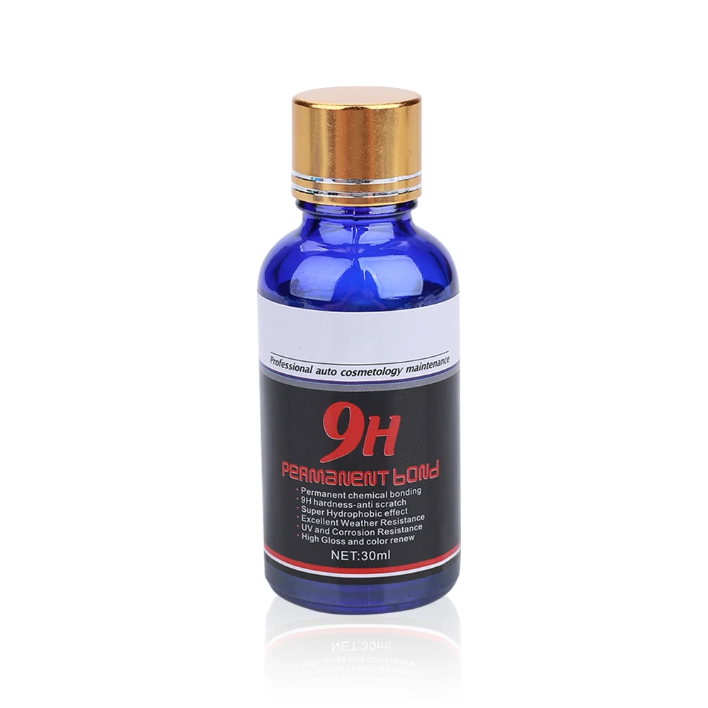 Горячая нано гидрофобное средство для ухода за автомобилем защитное средство против царапин керамическое покрытие 30 мл жидкое стекло наногидрофобное покрытие стекло для глаз es