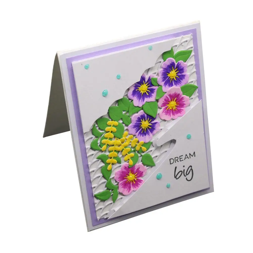  HobbyLane Irregular Background/Envelope Lace/Invitation Lace Decorative Prop Carbon Steel Cutting D - 4000078405347
