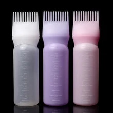 120 мл профессиональная расческа для окрашивания волос, пустой флакон для окрашивания волос с аппликатором, расческа для салонов окрашивания волос, инструмент для укладки