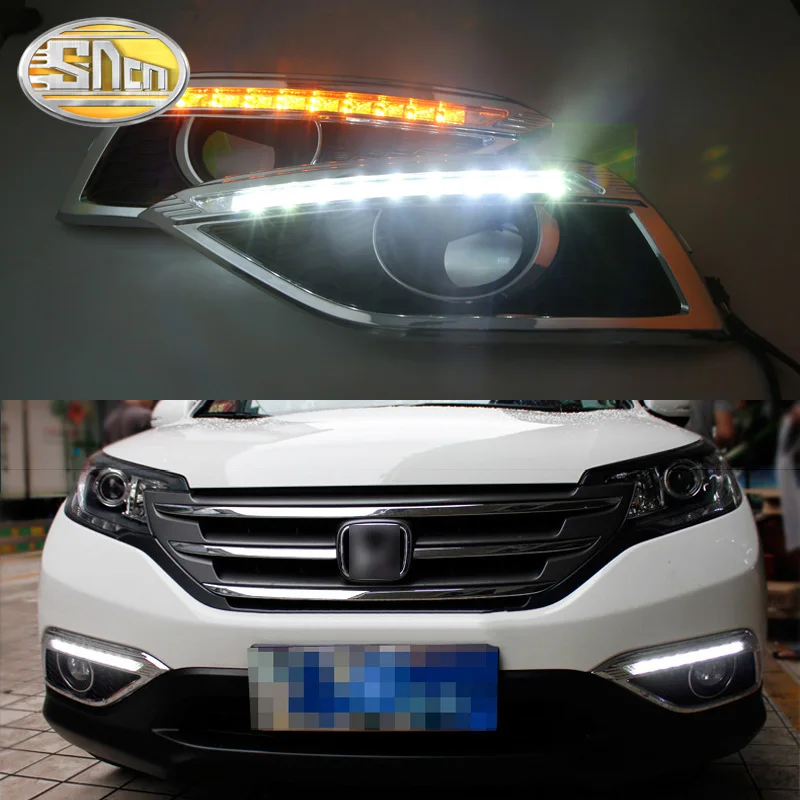 Для Honda CR-V таможенный приходной ордер 2012 2013 2014 отложным воротником желтый сигнал