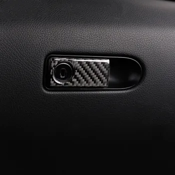 

Car Styling Carbon Fiber Co-pilot Storage Box Switch Panel Cover Sticker For Mercedes Benz C Class W205 GLC X253 Interior Decals