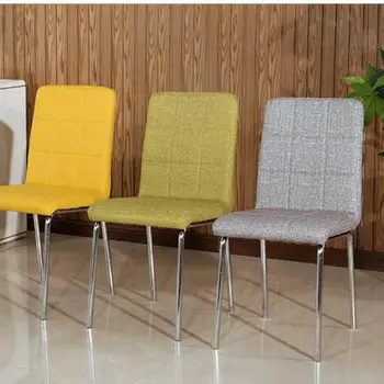 

Dinner Chair Complete New Backrest Chair Dining Table Chair Hotel Chair Leather Dining Room Chair Simple Modern Family Chair Sto
