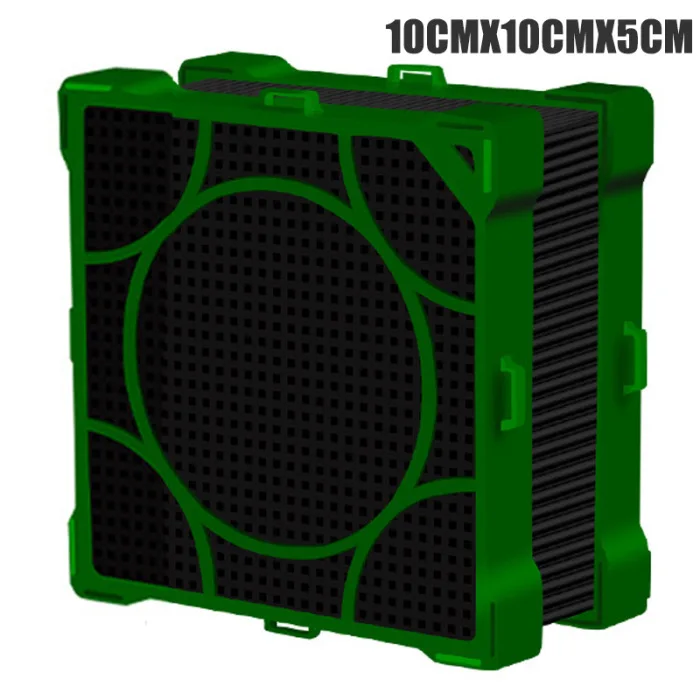 Aquarium Filter Cubes Strong Filtration Absorption Activate Carbon Magnetic Fish Tank Water Purifier@LS