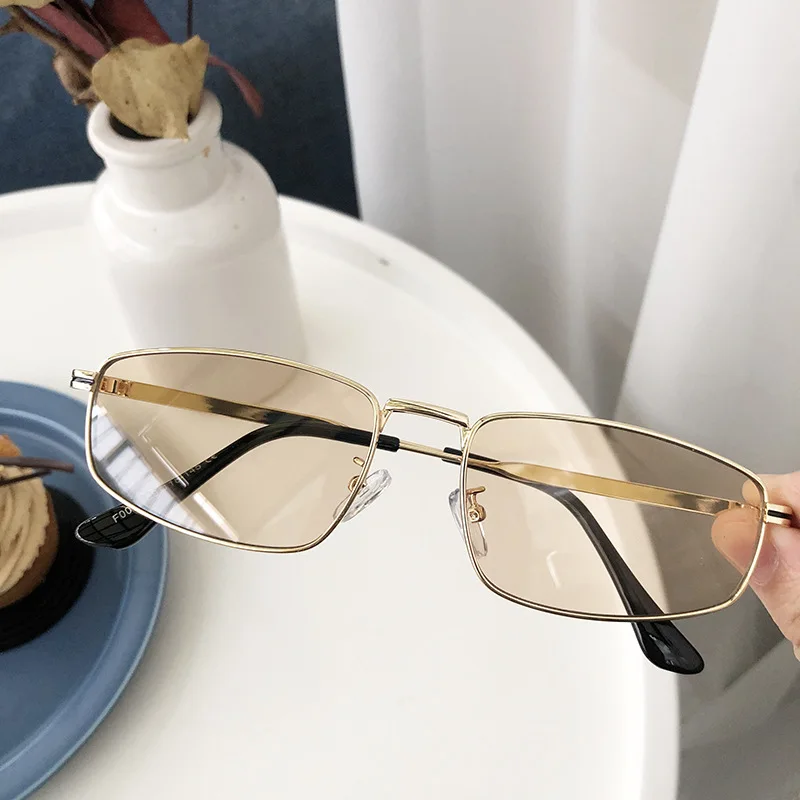Vintage Sunglasses Men Brand Designer Gradient Sun Glasses Shades Women Retro Glasses UV400 Sunglasses FML