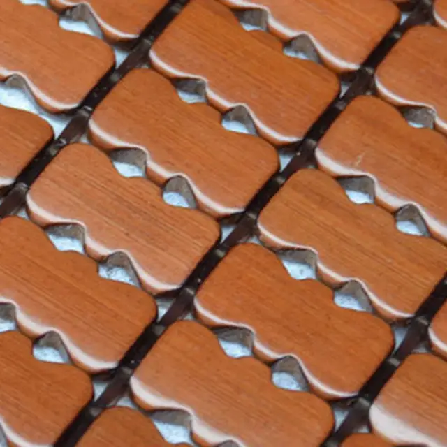 Univerzális Bambuszlemez Nyári Étkező Autó Szék Hűvös Szőnyeg Párna Ülés Fedele - Image 6