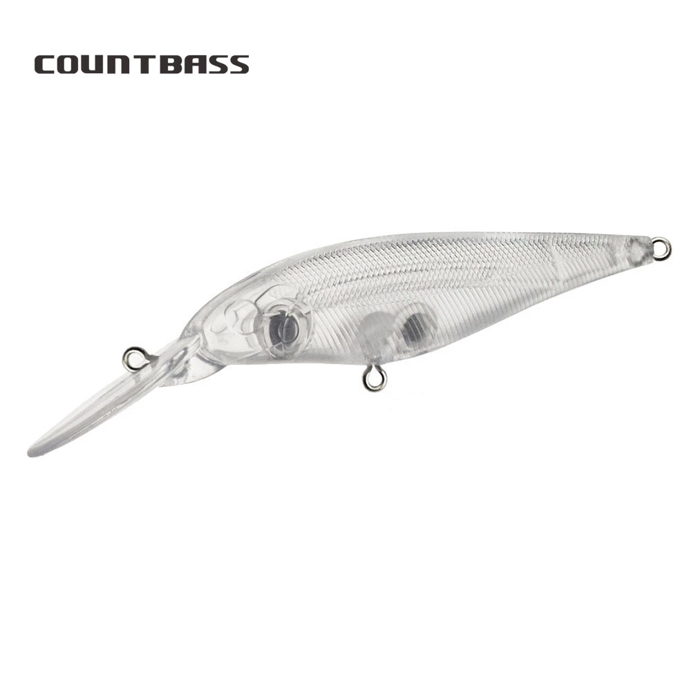 unpainted fishing lures